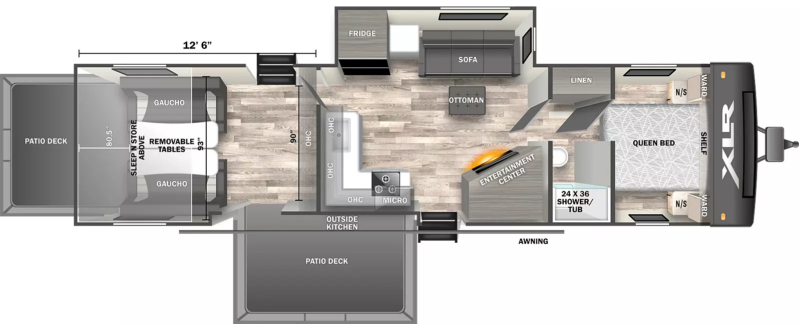 Xlr Hyperlite 3412- DSO Floorplan